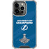 NHL 2021 Stanley Cup Champions Tampa Bay Lightning iPhone 16 Pro Clear Case